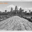 Cambodge Angkor - le temple - Allée principale