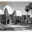 Cambodge Angkor - Porte d'entrée Balustrade