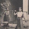 Tonkin - Hanoi Porteuses de sable Dieulefils